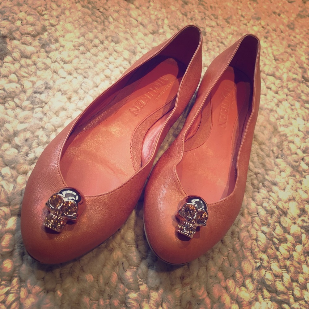 Alexander McQueen flats.